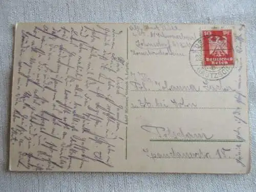 AK Oetzsch Markkleeberg Familienbad 1927