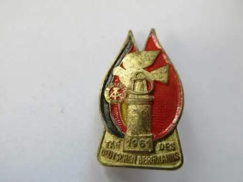 DDR Abzeichen Tag des Bergmanns  1961