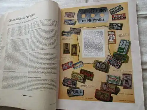 WEZ Wirtschafts und Export Leipzig Zeitschrift + Textilmesse Frühjahr 1941 