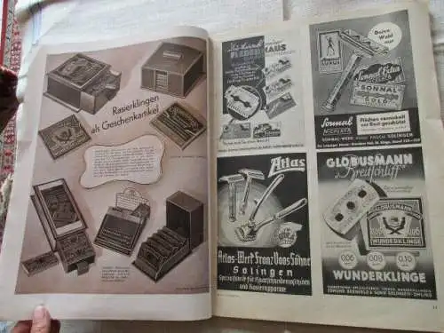 WEZ Wirtschafts und Export Leipzig Zeitschrift + Textilmesse Frühjahr 1941 