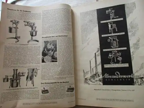 WEZ Wirtschafts und Export Leipzig Zeitschrift + Textilmesse Frühjahr 1941