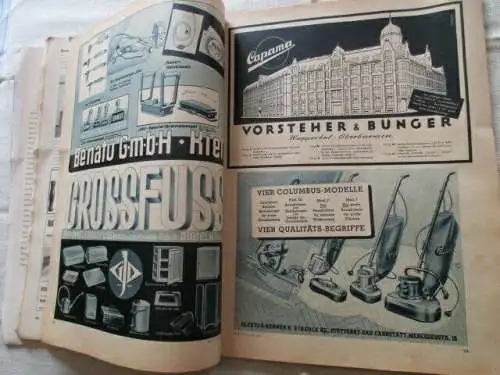 WEZ Wirtschafts und Export Leipzig Zeitschrift + Textilmesse Frühjahr 1941