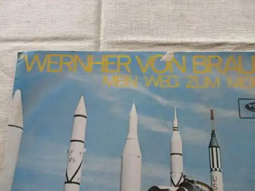 Wernher von Braun Mein Weg zum Mond Vogue LP 1965