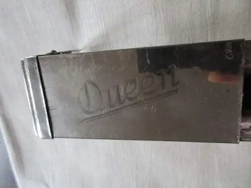 seltener QUEEN D.R.G.M. Feldkocher Taschenkocher Feldausrüstung 2. WK 
