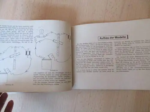 Electric Büchlein Nr. 2 Bauanleitung für den Electric Baukasten 1932 