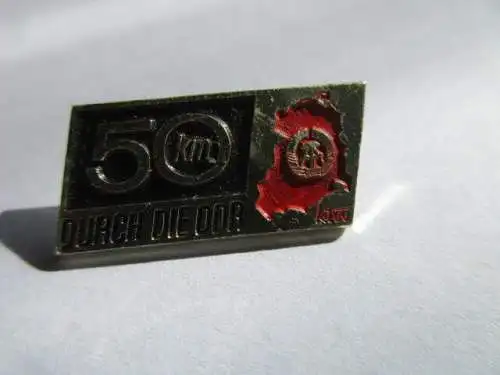 DDR Abz.  50 km durch die DDR