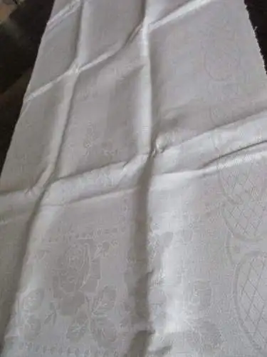 schönes altes Leinen Geschirrtuch Handtuch Tischläufer Jugendstil (173) 