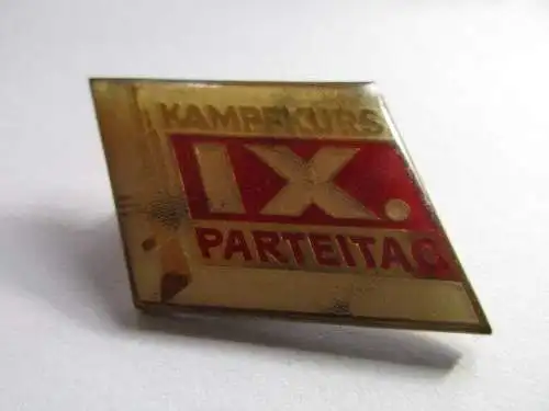 DDR  NVA  Kampfkurs  IX  Parteitag
