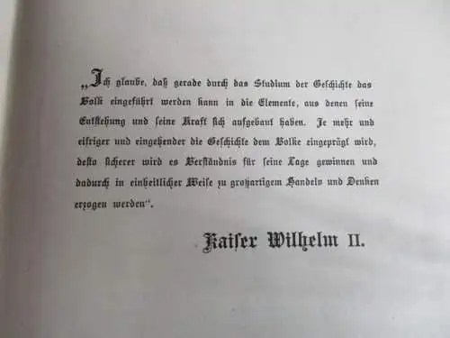 Patriotischer Hausschatz Illustrierte Unterhaltungsblätter Volk und Heer um 1890