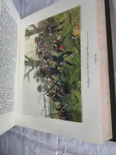 Patriotischer Hausschatz Illustrierte Unterhaltungsblätter Volk und Heer um 1890