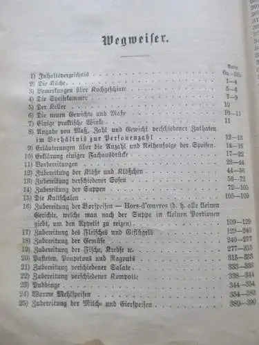 Sophie W. Scheibler allgemeines deutsches Kochbuch für alle Stände Leipzig 1894