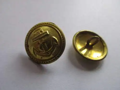 10 Knöpfe  Volksmarine / Grenzbrigade Küste  20mm gold