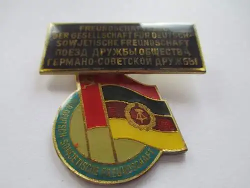 DDR Erinnerungsmed.Teilnehmer Auszeichnungsreisen Freundschaftszug Sowjetunion