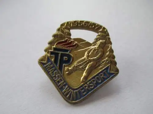 DDR Pioniere   Wintersport - Massenabzeichen 1956/57