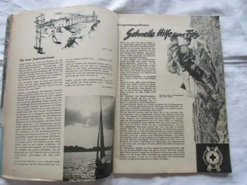 Zeitschrift Magazin UNTERWEGS Wandern Bergsteigen Reisen Zelten 1961 Heft 3