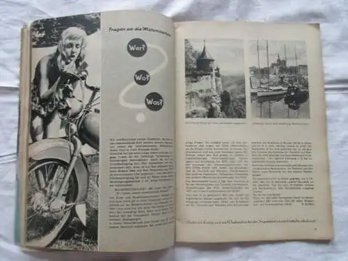 Zeitschrift Magazin UNTERWEGS Wandern Bergsteigen Reisen Zelten 1961 Heft 3