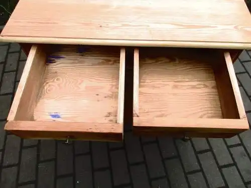  Kommode Halbschrank Jugendstil um 1900 Weichholz  
