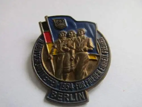 DDR Abz.  FDJ  Deutschlandtreffen Berlin 1954