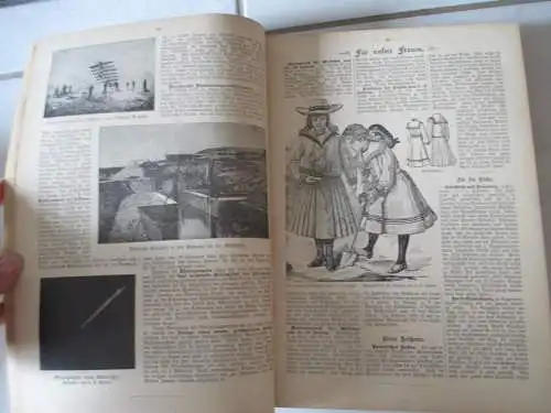 Feierstunden Illustriertes Unterhaltungsblatt 52 Hefte im XII. Band um 1900