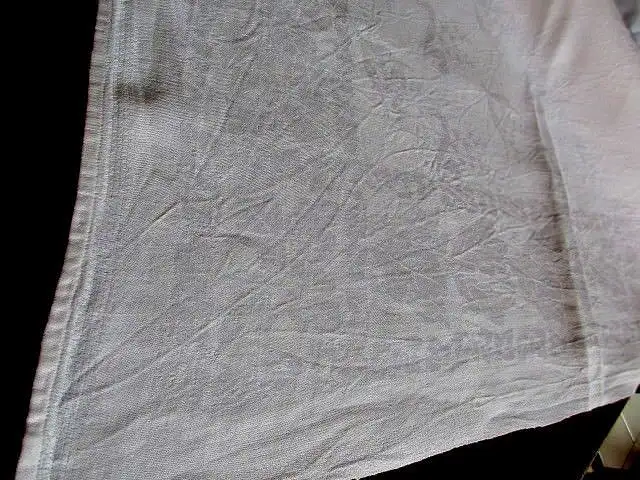 herrliches altes XXL Leinen Tischtuch Tafeltuch Tischdecke Jugendstil 320 x 130 6