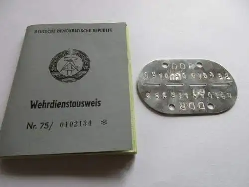 NVA WDA Wehrdienstausweis