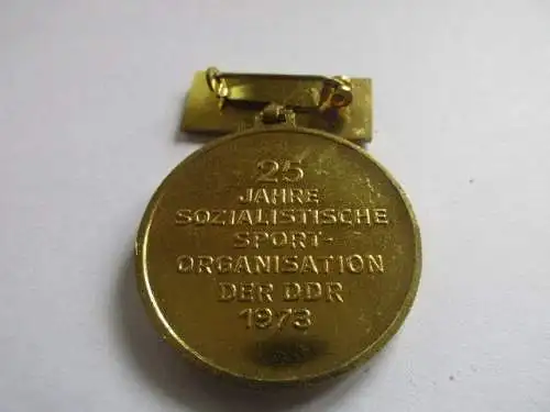 DDR Abz. DTSB  25 Jahre soz.Sportorganisation in der DDR  1973