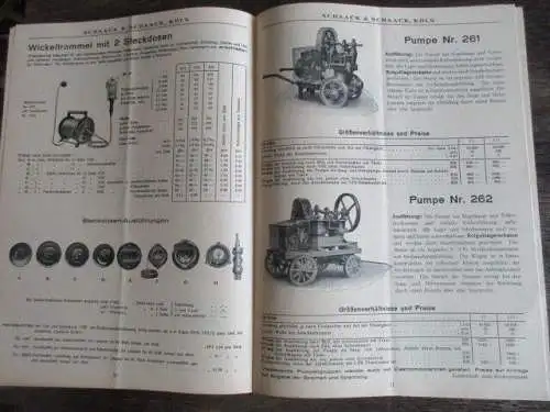 SCHAACK & SCHAACK KÖLN Eisenbahn Industriebedarf Katalog 40 Jahre