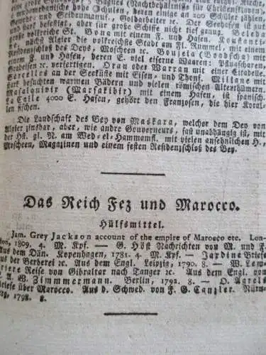 Handhabung der Geographie und Statistik Dr. Christian Gottried Stein 1811 !!