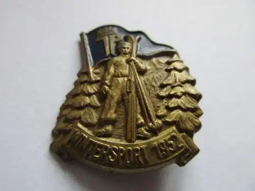 DDR Abz. Pioniere Massensportaqbzeichen Winter 1952