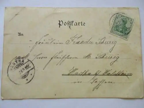 Ak Gorze Lothringen Gruss vom Schlachtfeld des 16. August 1870