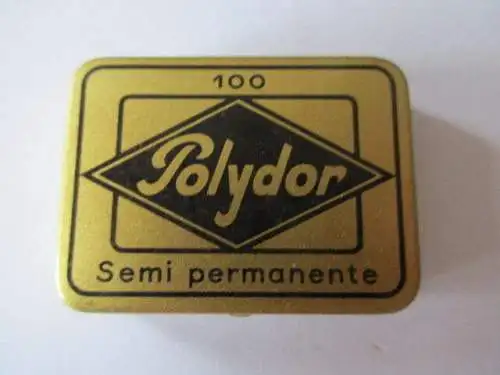 seltene alte Grammophon Nadeln 100 Polydor Semi permanente Original Dose
