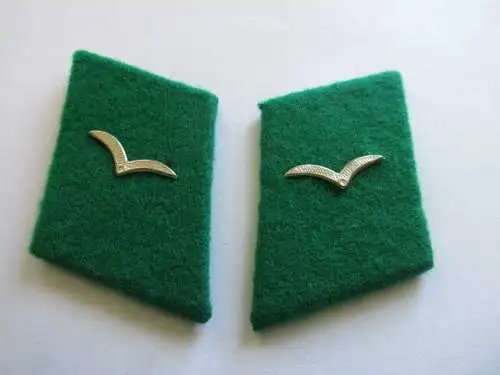 NVA 1 paar Kragenspiegel Grenzflieger Grenztruppen / Grenzbrigade Küste