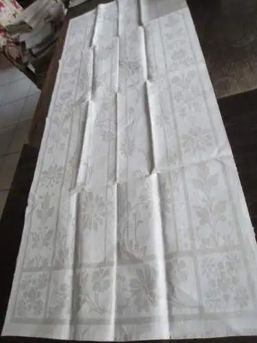 herrliches altes Geschirrtuch Handtuch Tischläufer Jugendstil  TOP (179)