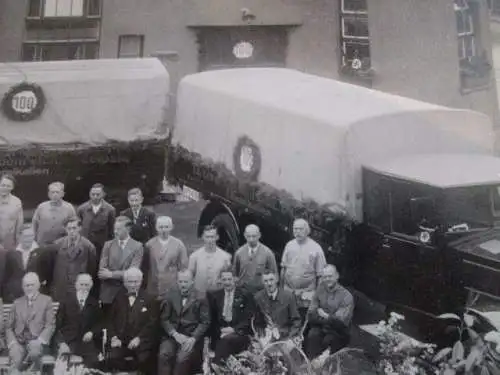 seltenes altes XL Foto Leipzig Firma Ernst Heydenreich Chemikalien Jubiläum