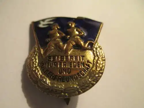DDR Abzeichen Kinder 1954-56 Sei Bereit für Frieden und Völkerfreundschaft