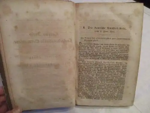 Staats Arten Geschichte öffentliches Recht des deutschen Bundes Meyer 1833 !!