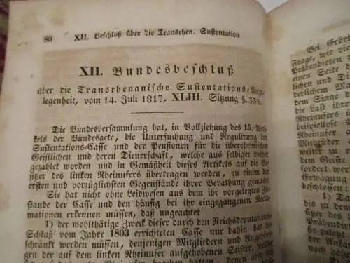 Staats Arten Geschichte öffentliches Recht des deutschen Bundes Meyer 1833 !!
