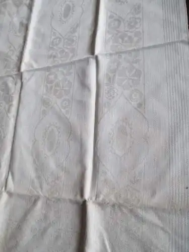 schönes altes Leinen Geschirrtuch Handtuch Tischtuch Jugendstil  TOP (81)