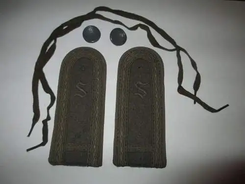 NVA  Schulterstücke  FDA Offiziersschüler  S gestickt  