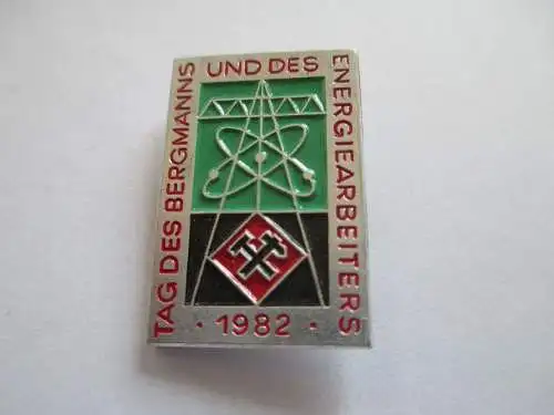 DDR Abz. Tag des Bergmanns  1982