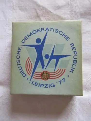 Minibuch Sport in der DDR Alltag und Feste Leipzig 1977