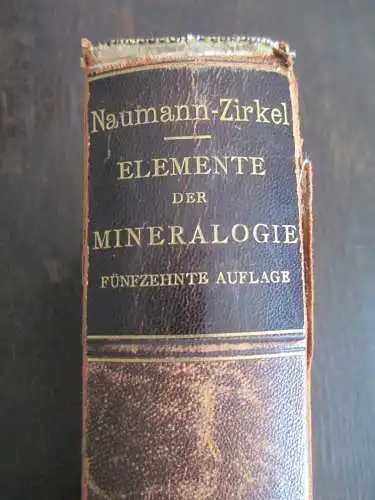 Elemente der Mineralogie Dr. Ferdinand Zirkel 1907