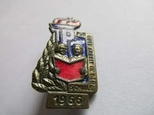 DDR Abz. Pioniere für gute Arbeit in der Schule  1966