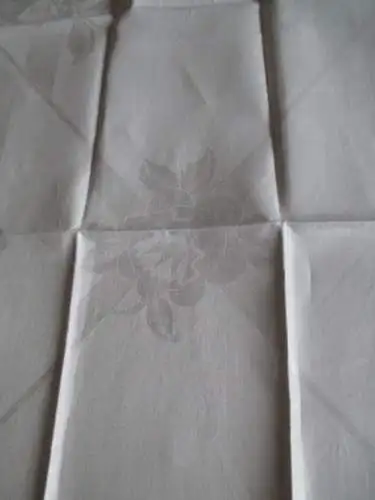 herrliches altes Leinen Geschirrtuch Handtuch Tischläufer Jugendstil (194)