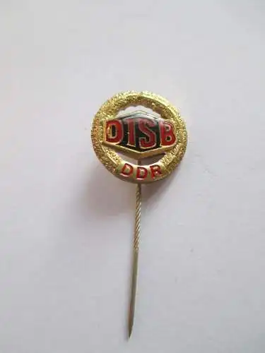 DDR Abz. DTSB Ehrennadel Gold    Material:Bronze  8 mm DTSB