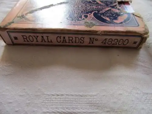 alte Superfine Royal Cards Brigde Nr. 48200 Niederlande um 1920