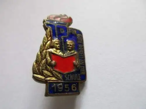 DDR Abz. Pioniere für gute Arbeit in der Schule  1956