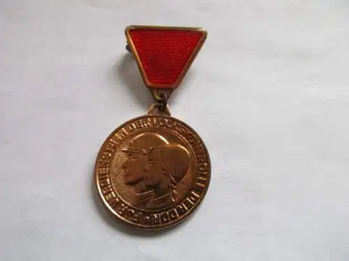 DDR Abzeichen Medaille für Verdienste in der Volkskontrolle der DDR 1973-77