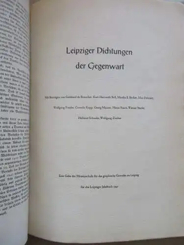 Leipziger Jahrbuch 1942 Georg Merseburger