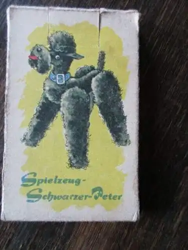 Kartenspiel Spielzeug Schwarzer Peter 1961